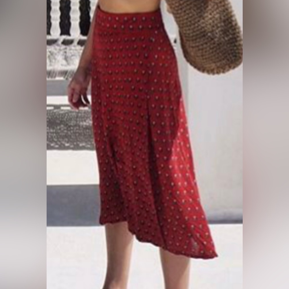 Floral Print Skirt